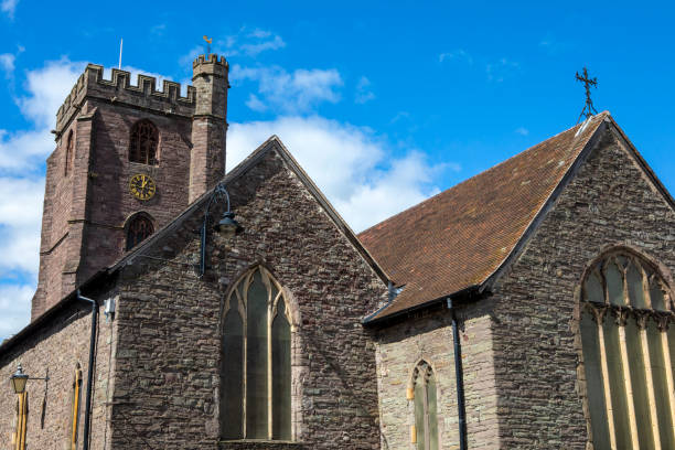 istock St. Marys Church in Brecon, Wales 1273355505