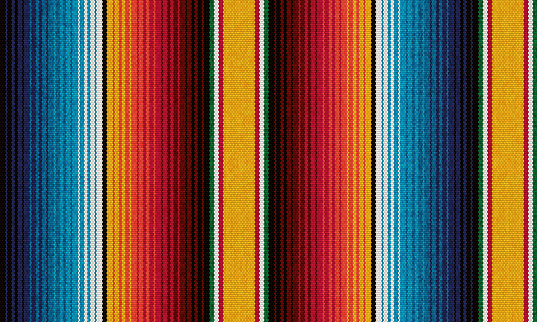 detail seamless color background. texture pattern for continuous replicate. mexican rug pattern. serape stripes vector