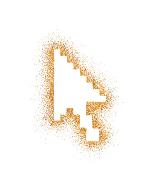 White cursor moves up