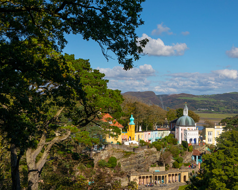 Portmeirion in North Wales, UK