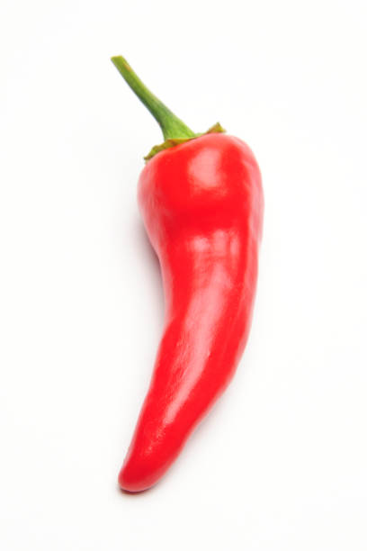 istock Natural hot pepper on a white background 1273368768
