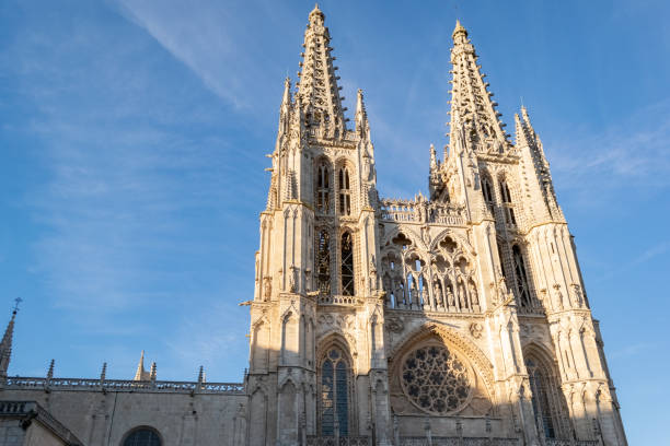 istock Gothic cathedral of Burgos. Main facade. 1273371714