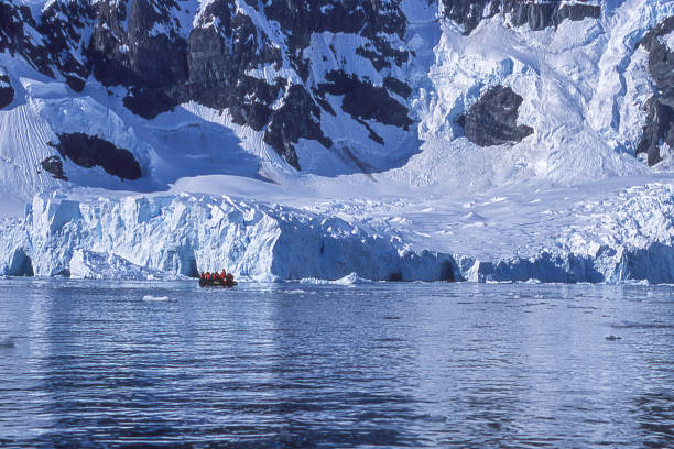 istock Snow Covered Glaciers and Mountains in Antarctica 1273373166