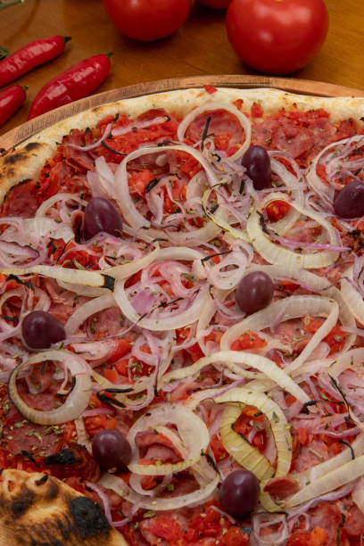 istock Pizza de Calabrian, Brazilian food 1273378442