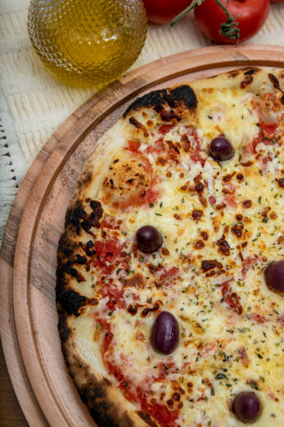 istock Pizza with mozzarela cheese 1273378550