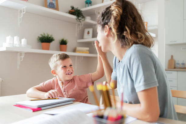 istock Mom makes the best teacher ever 1273379704