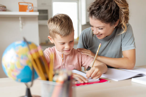 istock My mother is also my teacher 1273379775