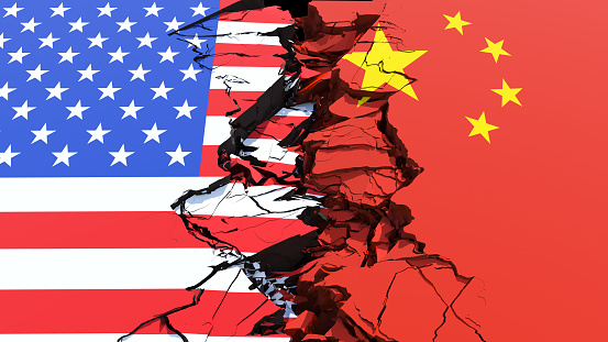 USA/China terrain crack