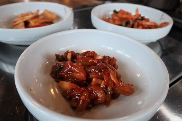 istock Korean side dishes with salted squid 1273393199