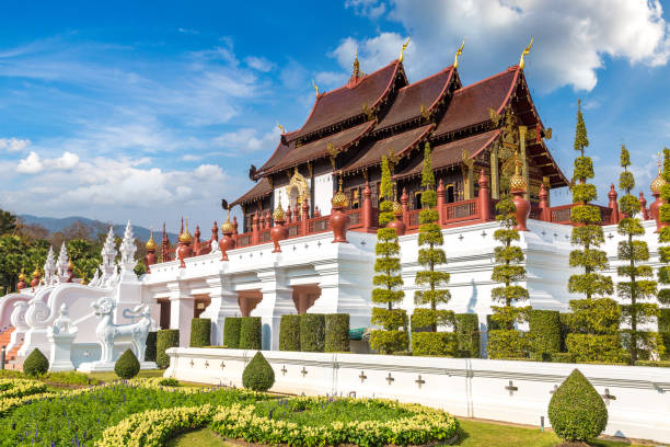 istock Royal Ratchaphruek Park in Chiang Mai 1273394507