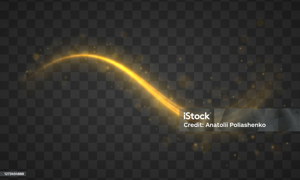 Dynamic Light Line Dynamic Line Light Stock Illustration - Download Image Now - Abstract ...