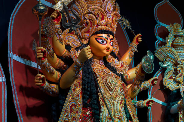 istock Durga Puja festival, Howrah, West Bengal, India 1273408798