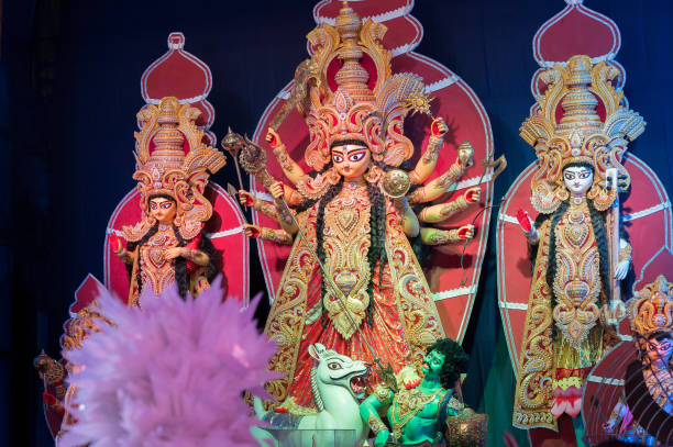 istock Durga Puja festival, Howrah, West Bengal, India 1273408814