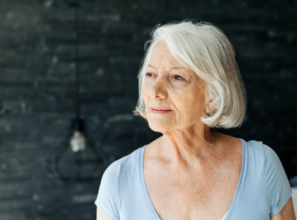 istock Thoughtful senior woman at home 1273422725