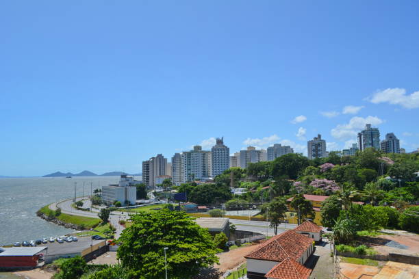 istock Landscape around the Hercilio Luz bridge 1273423735