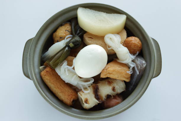 istock assorted fish cake and konnyaku for Oden hot pot 1273434706
