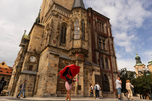 The Prague Astronomical Clock, or Prague Orloj is a medieval astronomical clock located in Prague, the capital of the Czech Republic