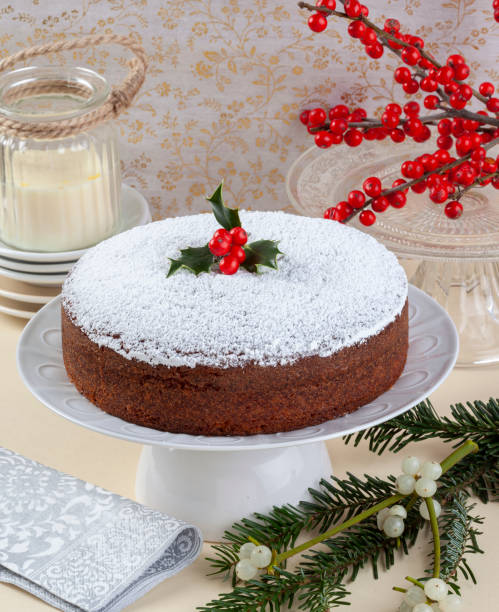 Vasilopita stock photo