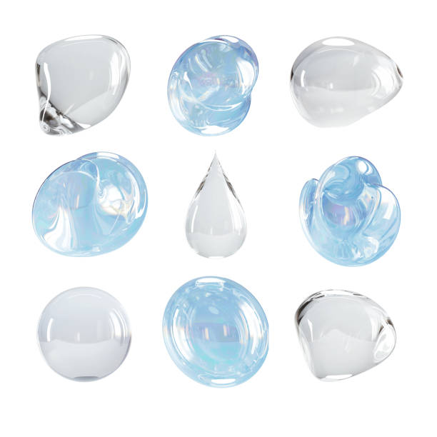 burbujas transparentes - shower gel fotografías e imágenes de stock