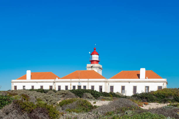 istock Lighthouse of cape Roca at the Algarve coast 1273455755