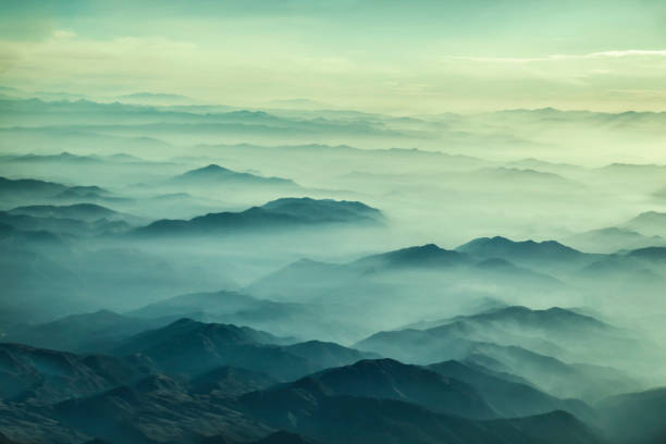 paysage des montagnes - great smoky mountains photos et images de collection