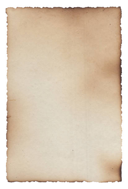 istock Old vintage texture retro paper with burned edges, stains and scratches background 1273459648