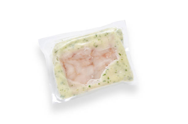 istock Cod in parsley sauce frozen boil in the bag 1273463215