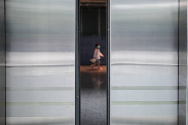 The imagery is about transportation, department stores, danger, buildings.