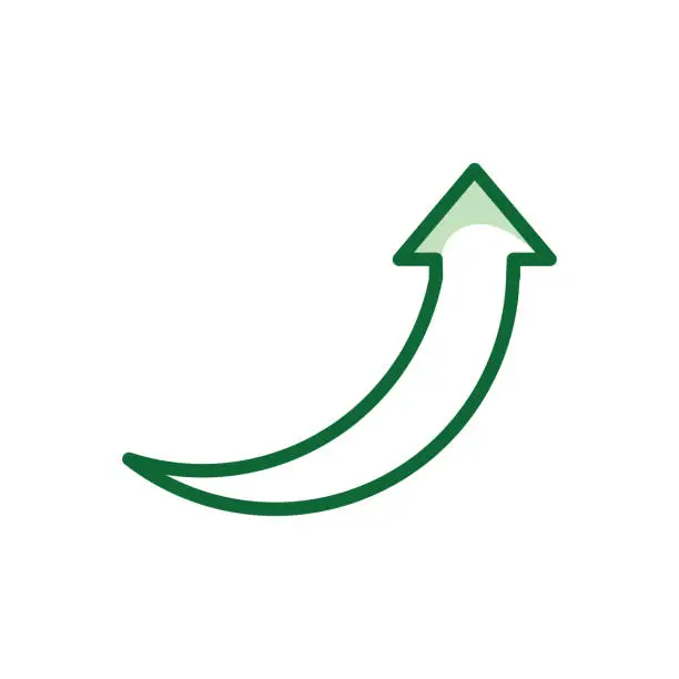 Vector illustration of arrow icon