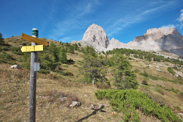 istock Walking signs at Col de Cloche 2053m 1273472856