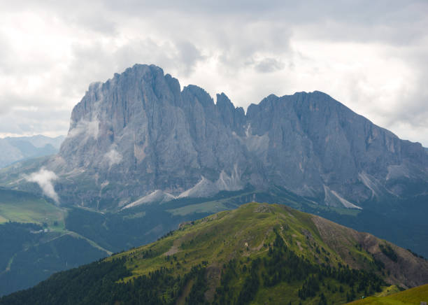 istock Magestic Odle group mountain range in Dolomite alps, Italy 1273477808