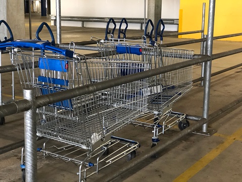 Empty trolley collection
