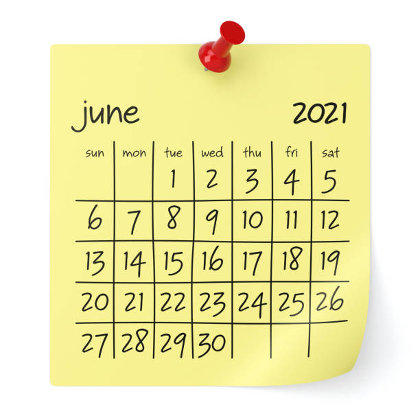 istock June 2021 Calendar. 1273495650