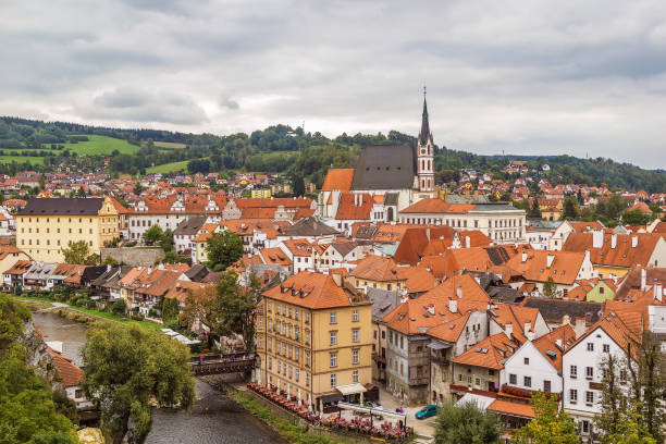 istock View of Cesky Krumlov, Czech republic 1273502477