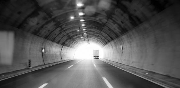 istock tunnel on the highway 1273513981