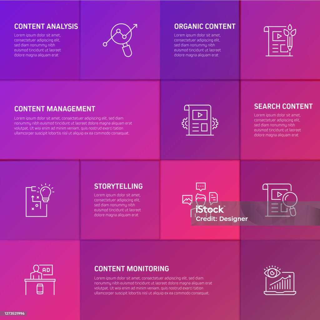 Content Marketing Related Process Infographic Template Process Timeline ...