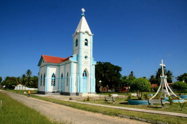 igreja católica no sul da bahia - praye - fotografias e filmes do acervo