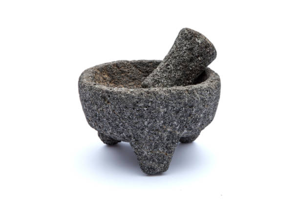 istock detail of molcajete in white background 1273530914