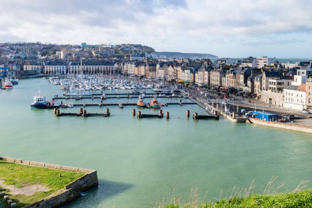 istock Dieppe city from Normandy, France 1273536373