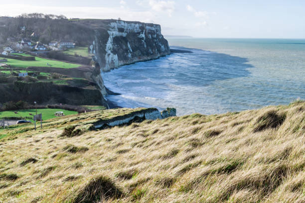 France Pas-de-Calais The coast Northern France cliffs near calais