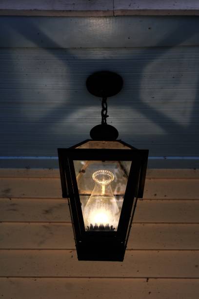 istock an old lantern is casting its own shadow above 1273544054
