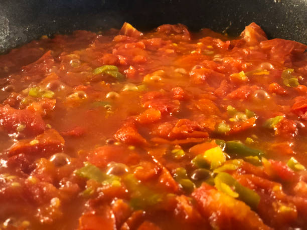 istock Menemen meal made with tomatoes and eggs 1273545030
