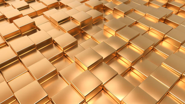 istock Golden abstract background  - metallic wallpaper 1273552928
