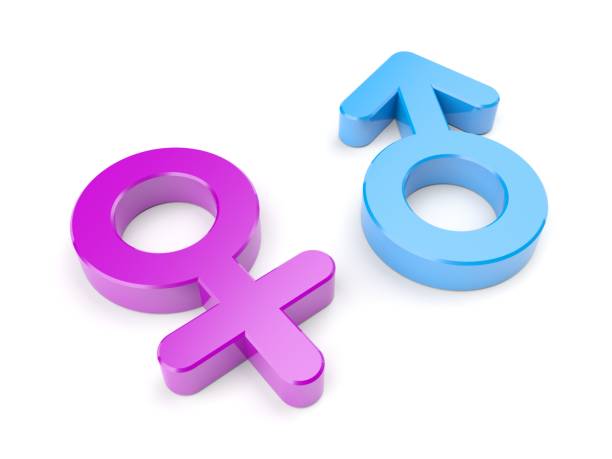 istock Gender symbols isolated on white background. 1273563414