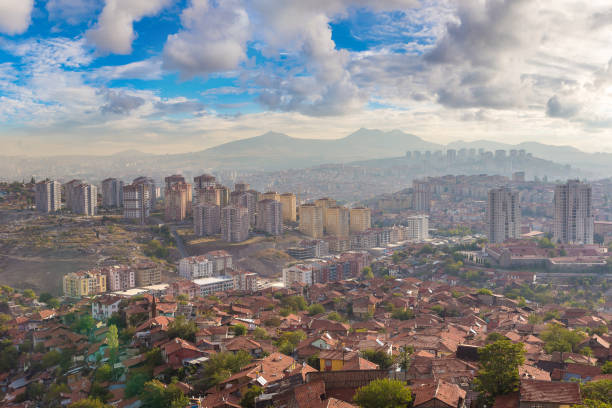 istock Panoramic view of Ankara, Turkey 1273584434