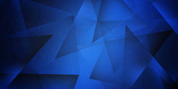 istock abstract blue background with layers of transparent triangle shapes in random pattern, cool modern background design for website or graphic art projects 1273586959