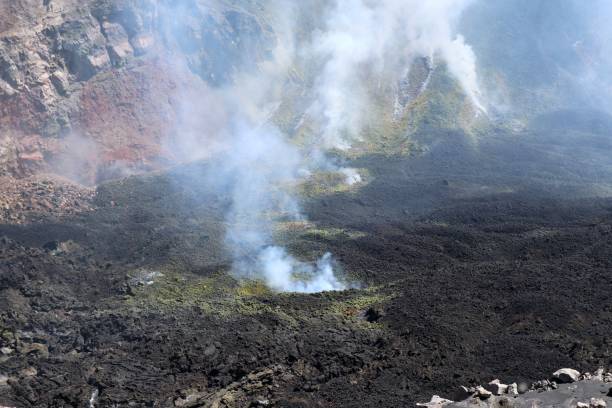 istock Etna , an interior of bocca nuova 1273587082