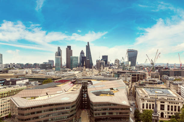 istock Panoramic view of London 1273588017