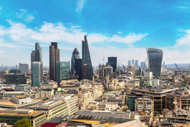 istock Panoramic view of London 1273588055