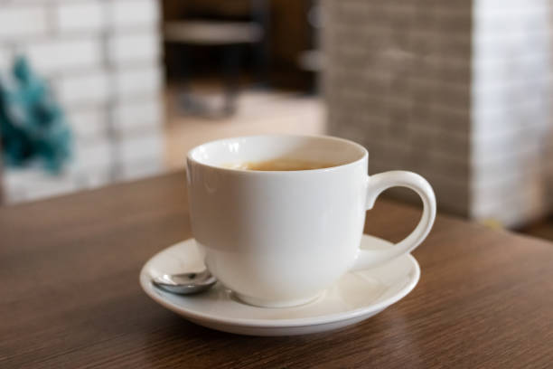 istock Large white mug with coffee close up 1273588304